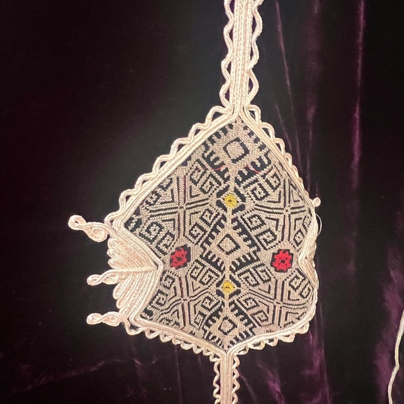 Abaya kaftan velvet embroidery fit up to 26” size XL - 2XL - Picture 2 of 8